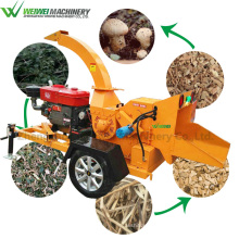 Factory Direct Sales cutting branch wood chipper chips bamboo logs tree cutting diesel electric chip machine